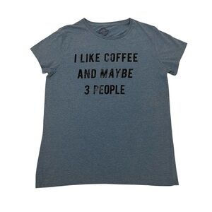 Crazy Dog T-Shirts Blue Short Sleeve Tee